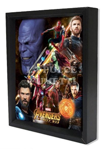 AVENGERS INFINITY WAR UNITED LENTICULAR 3D POSTER 25X20