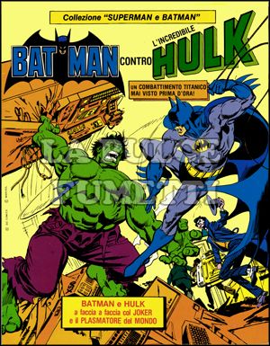 BATMAN CONTRO L'INCREDIBILE HULK