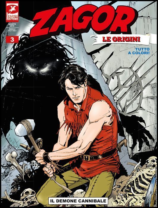 ZAGOR ALBO GIGANTE # 12 - ZAGOR LE ORIGINI 3: IL DEMONE CANNIBALE