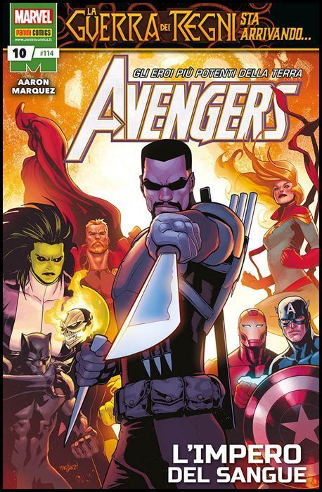 I VENDICATORI # 114 - AVENGERS 10 - LA GUERRA DEI REGNI STA ARRIVANDO...