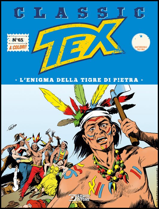TEX CLASSIC # 65: L'ENIGMA DELLA TIGRE DI PIETRA