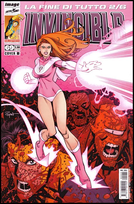 INVINCIBLE # 69 - COVER B - LA FINE DI TUTTO 2 ( DI 6 )