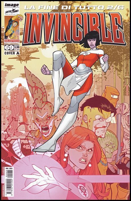 INVINCIBLE #    69 - COVER A - LA FINE DI TUTTO 2 ( DI 6 )