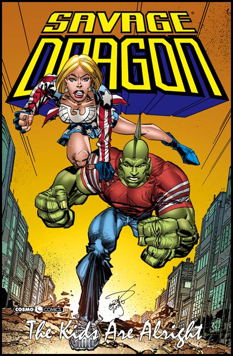 COSMO COMICS SAVAGE DRAGON - SAVAGE DRAGON # 30: THE KIDS ARE ALRIGHT