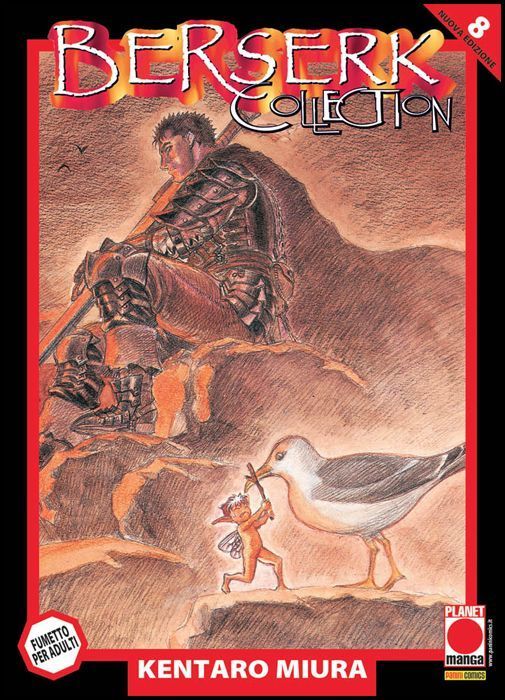 BERSERK COLLECTION # 8 SERIE NERA - 4A RISTAMPA