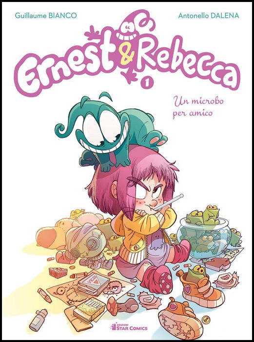 STAR LOLLIPOP # 5 - ERNEST & REBECCA 1: UN MICROBO PER AMICO