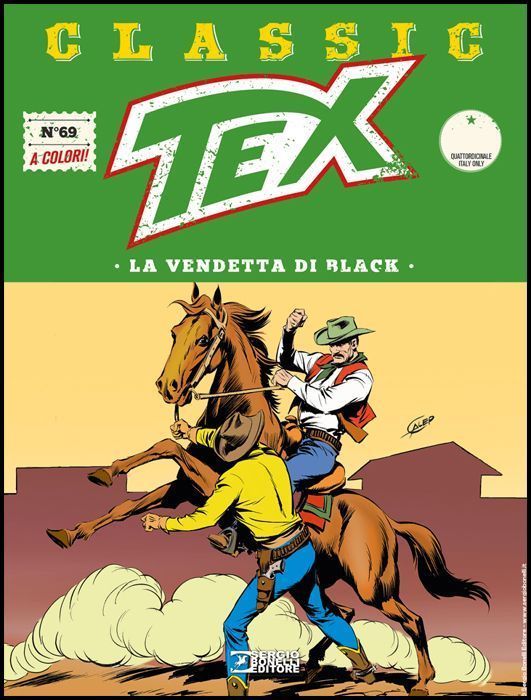 TEX CLASSIC # 69: LA VENDETTA DI BLACK