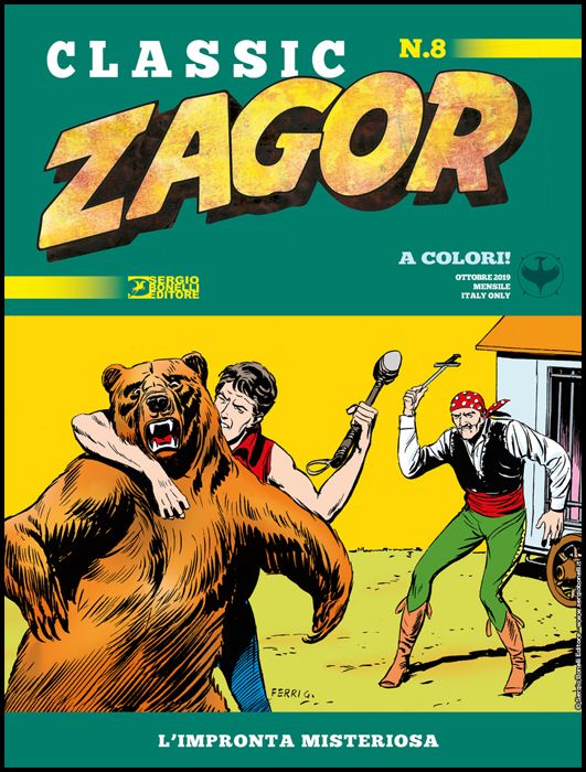 ZAGOR CLASSIC # 8: L'IMPRONTA MISTERIOSA