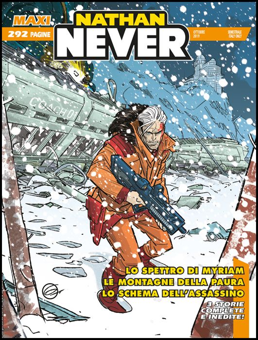 MAXI NATHAN NEVER #    18: LO SPETTRO DI MYRIAM E ALTRE STORIE
