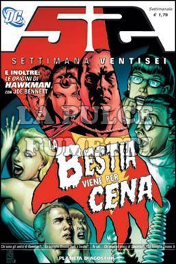 52 # 26 + LE ORIGINI DI HAWKMAN