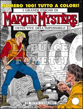 MARTIN MYSTERE ORIGINALE #   100: DI TUTTI I COLORI                                A COLORI