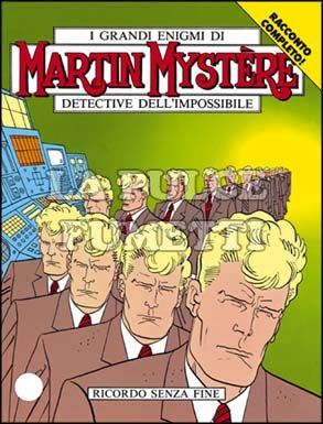 MARTIN MYSTERE ORIGINALE #   122: RICORDO SENZA FINE