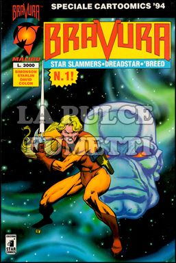 BRAVURA # 1 SPECIALE CARTOOMICS