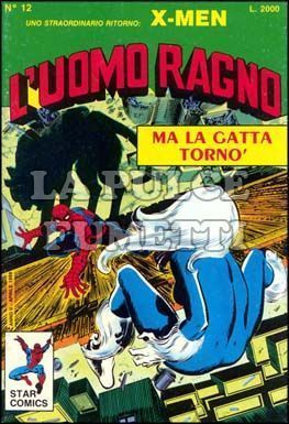 UOMO RAGNO #    12: MA LA GATTA TORNO'