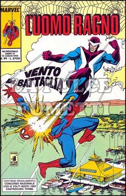 UOMO RAGNO #    99: VENTO DI BATTAGLIA