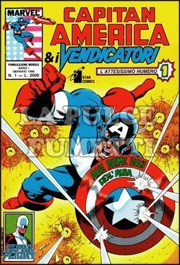 CAPITAN AMERICA E I VENDICATORI #     1: ALLE PRIME LUCI DELL'ALBA