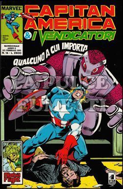 CAPITAN AMERICA E I VENDICATORI #    16: QUALCUNO A CUI IMPORTA