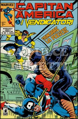 CAPITAN AMERICA E I VENDICATORI #    25: MANGIARE LA POLVERE