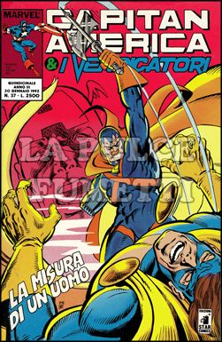 CAPITAN AMERICA E I VENDICATORI #    37: LA MISURA DI UN UOMO
