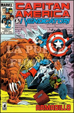 CAPITAN AMERICA E I VENDICATORI #    50: ARMADILLO
