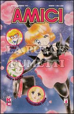 AMICI 1/24+27+30 UNA RAGAZZA ALLA MODA - SAINT TAIL - MIRACLE GIRLS - CREAMY MAMI COMPLETE