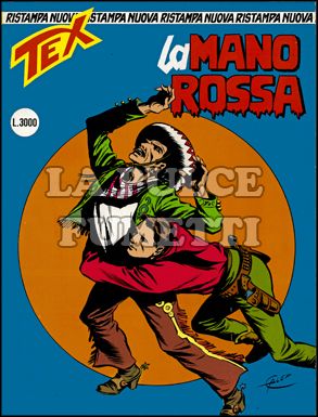 TEX NUOVA RISTAMPA # 1: LA MANO ROSSA