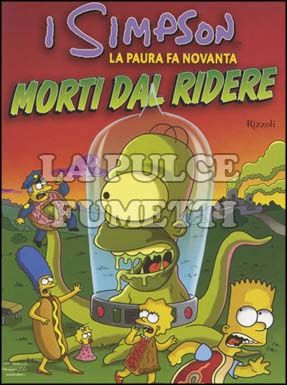 SIMPSONS COMICS - LA PAURA FA 90: MORTI DAL RIDERE