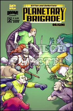 PLANETARY BRIGADE: ORIGINI # 2