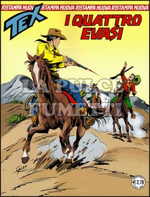 TEX NUOVA RISTAMPA # 242: I QUATTRO EVASI