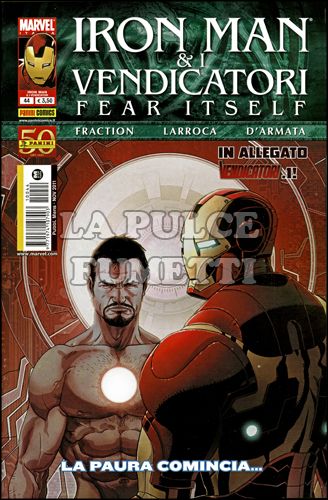 IRON MAN # 44 - E I VENDICATORI + VENDICATORI.1 - FEAR ITSELF