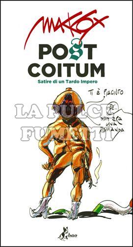 POST COITUM - SATIRE DI UN TARDO IMPERO