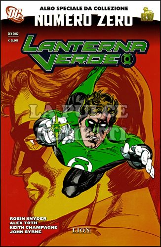 LANTERNA VERDE NUMERO ZERO 0