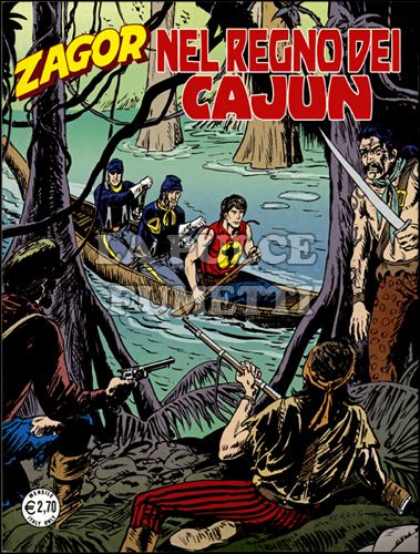ZENITH # 608 - ZAGOR 557: NEL REGNO DEI CAJUN