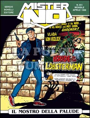 MISTER NO #   251: IL MOSTRO DELLA PALUDE
