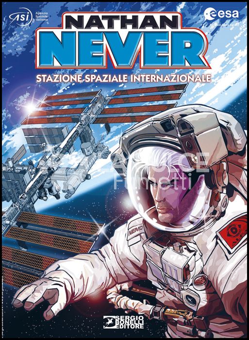 NATHAN NEVER: STAZIONE SPAZIALE INTERNAZIONALE - CARTONATO