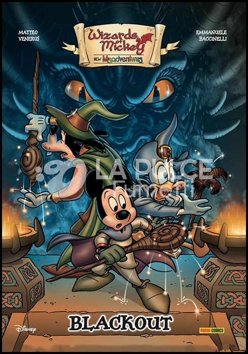 TOPOLINO FUORISERIE #     1V - WIZARDS OF MICKEY - NEW MISADVENTURES: BLACKOUT