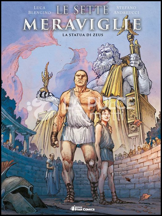 STAR COMICS PRESENTA EXTRA #     7 - LE SETTE MERAVIGLIE CARTONATO 1: LA STATUA DI ZEUS