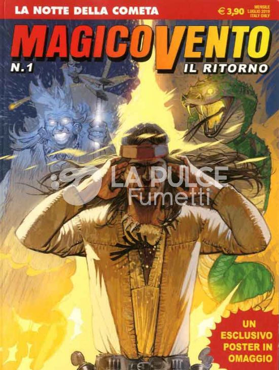 COLLANA ORIZZONTI 1/4 - MAGICO VENTO - IL RITORNO 1/4 COMPLETA MINISERIE