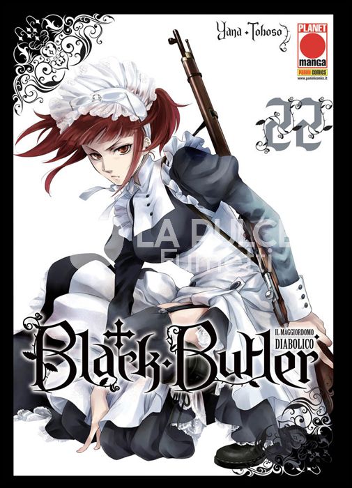 BLACK BUTLER # 22 - IL MAGGIORDOMO DIABOLICO - KUROSHITSUJI - 1A RISTAMPA