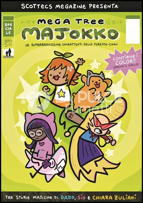 SCOTTECS MEGAZINE SPECIALE: MEGA TREE MAJOKKO - LE SUPERBRAVISSIME COMBATTENTI DELLA FORESTA-CHAN