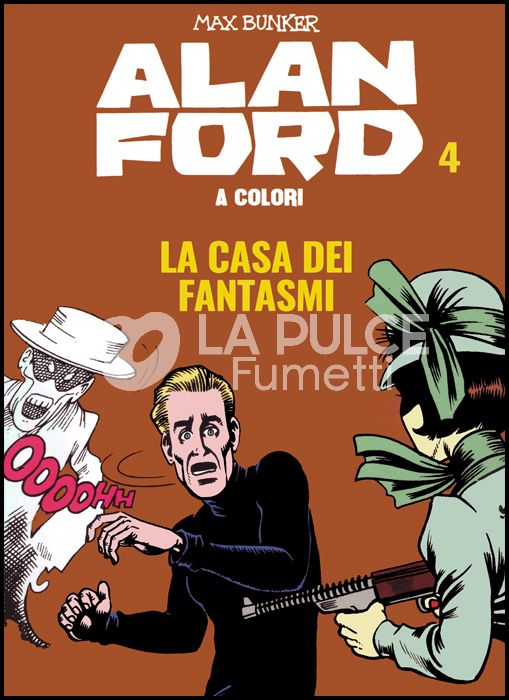 ALAN FORD A COLORI # 4: LA CASA DEI FANTASMI + FIGURINE