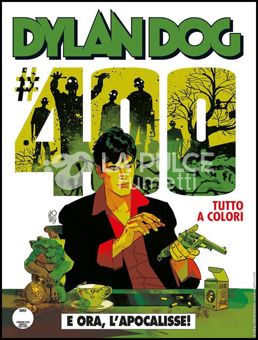 DYLAN DOG ORIGINALE # 400: E ORA, L'APOCALISSE! - ANGELO STANO - A COLORI