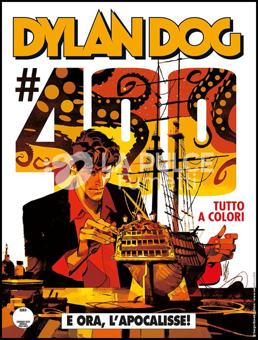 DYLAN DOG ORIGINALE # 400: E ORA, L'APOCALISSE! - GIGI CAVENAGO - A COLORI