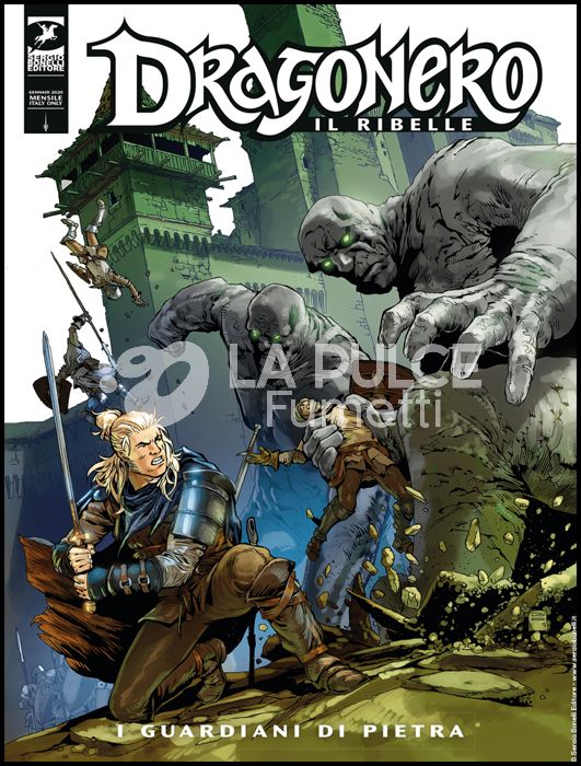DRAGONERO # 80 - DRAGONERO IL RIBELLE 3 (DI 36): I GUARDIANI DI PIETRA