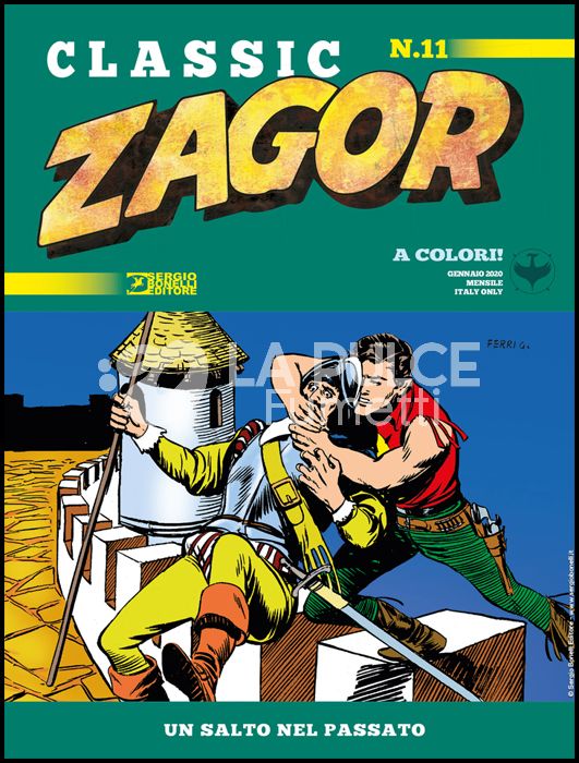 ZAGOR CLASSIC # 11: UN SALTO NEL PASSATO