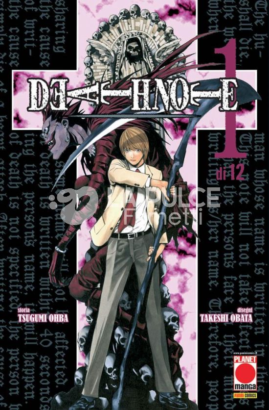 DEATH NOTE 1/12 COMPLETA TUTTE RISTAMPE esaurite tranne N 8