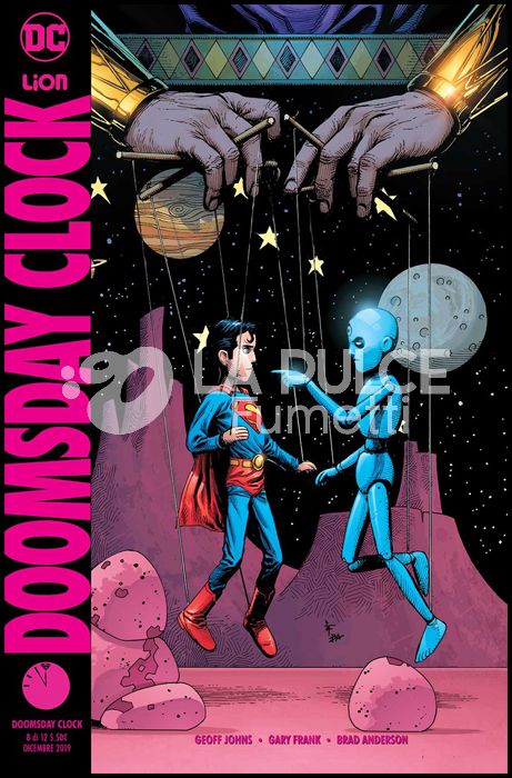 DC MULTIVERSE # 35 - DOOMSDAY CLOCK 8 - VARIANT PIN