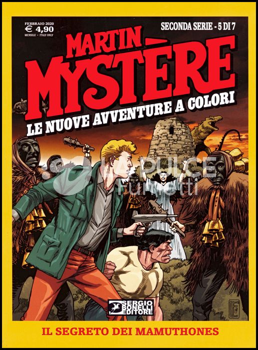MARTIN MYSTERE GIGANTE # 30 - MARTIN MYSTERE - LE NUOVE AVVENTURE A COLORI 2A SERIE 5: IL SEGRETO DI MAMUTHONES
