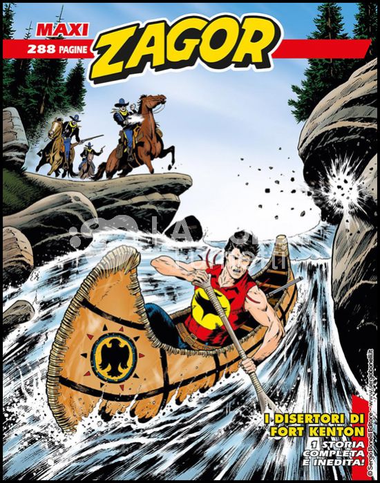 ZAGOR MAXI # 38: I DISERTORI DI FORT KENTON