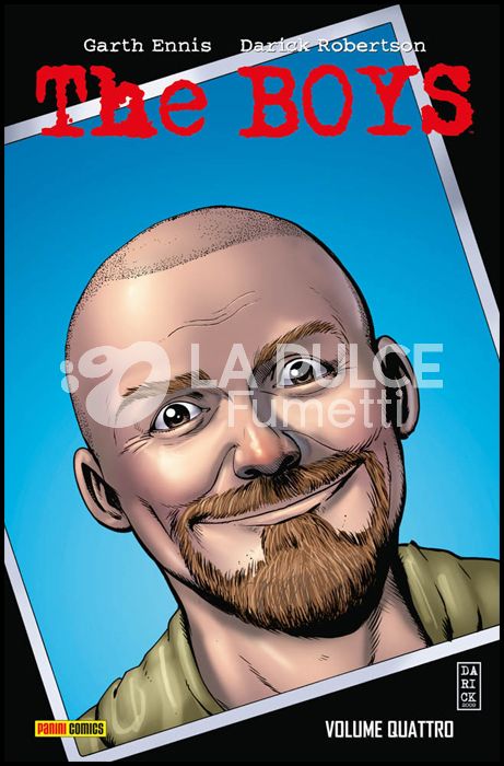 THE BOYS DELUXE # 4 - 1A RISTAMPA - VARIANT COVER
